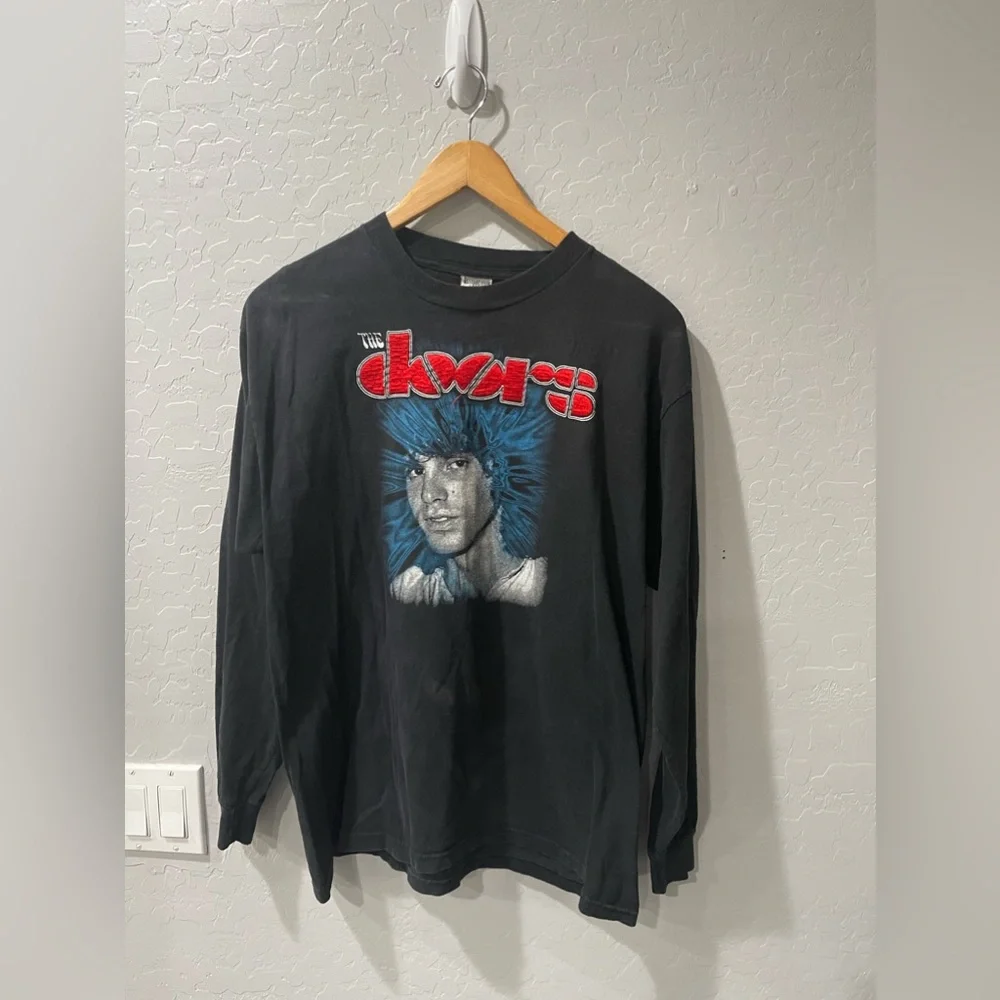 Vintage The Doors “Resurrection” Mexican‎ Boot L/S Shirt Size Large